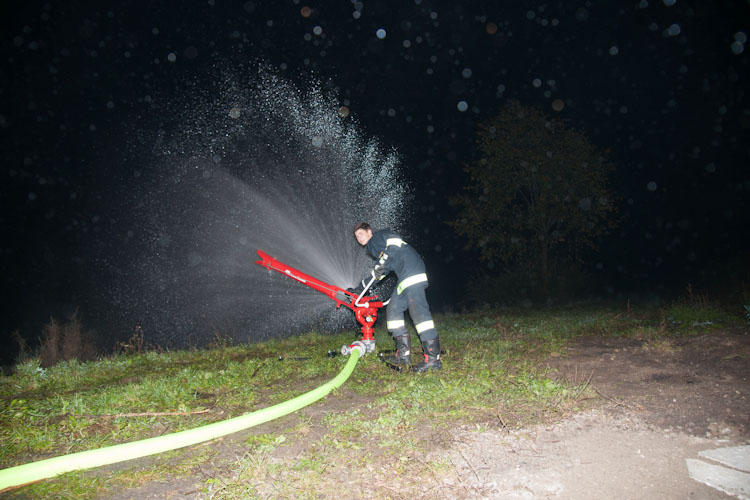 Übung Löschwasserförderung – St. Pantaleon