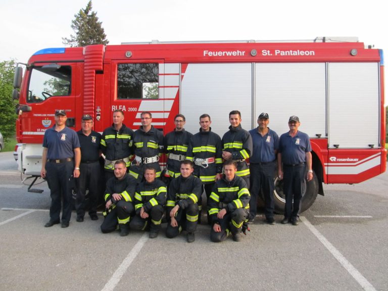 Ausbildungsprüfung Löscheinsatz – FF St. Pantaleon