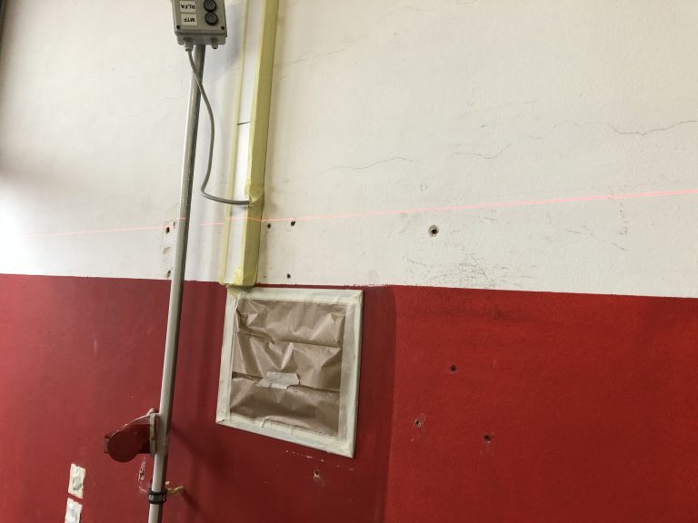 Renovierungsarbeiten im Feuerwehrhaus