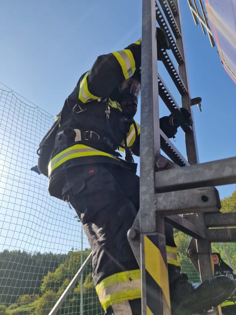 Heißausbildung – Gasbefeuerter Container