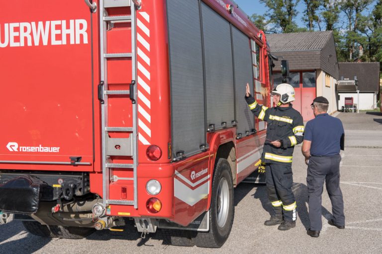 Ausbildungsprüfung – Löscheinsatz