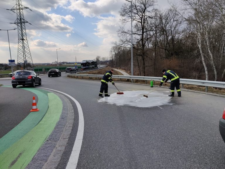 Technischer Einsatz – Ölspur