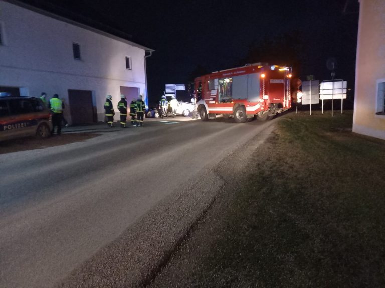Technischer Einsatz – Fahrzeugbergung