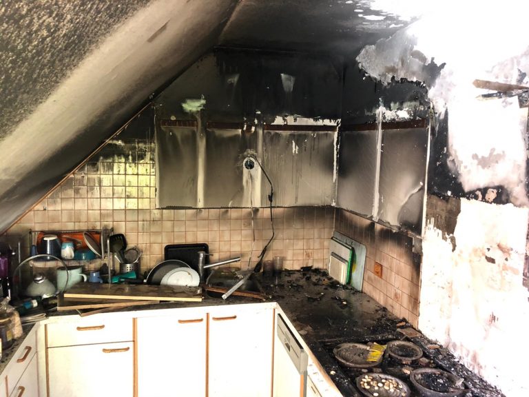 Brandeinsatz – Küchenbrand