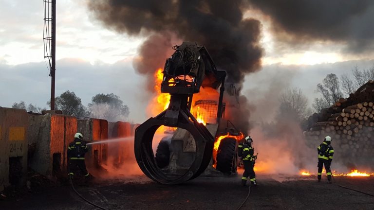 Brandeinsatz – Wirtschaftspark Ennshafen